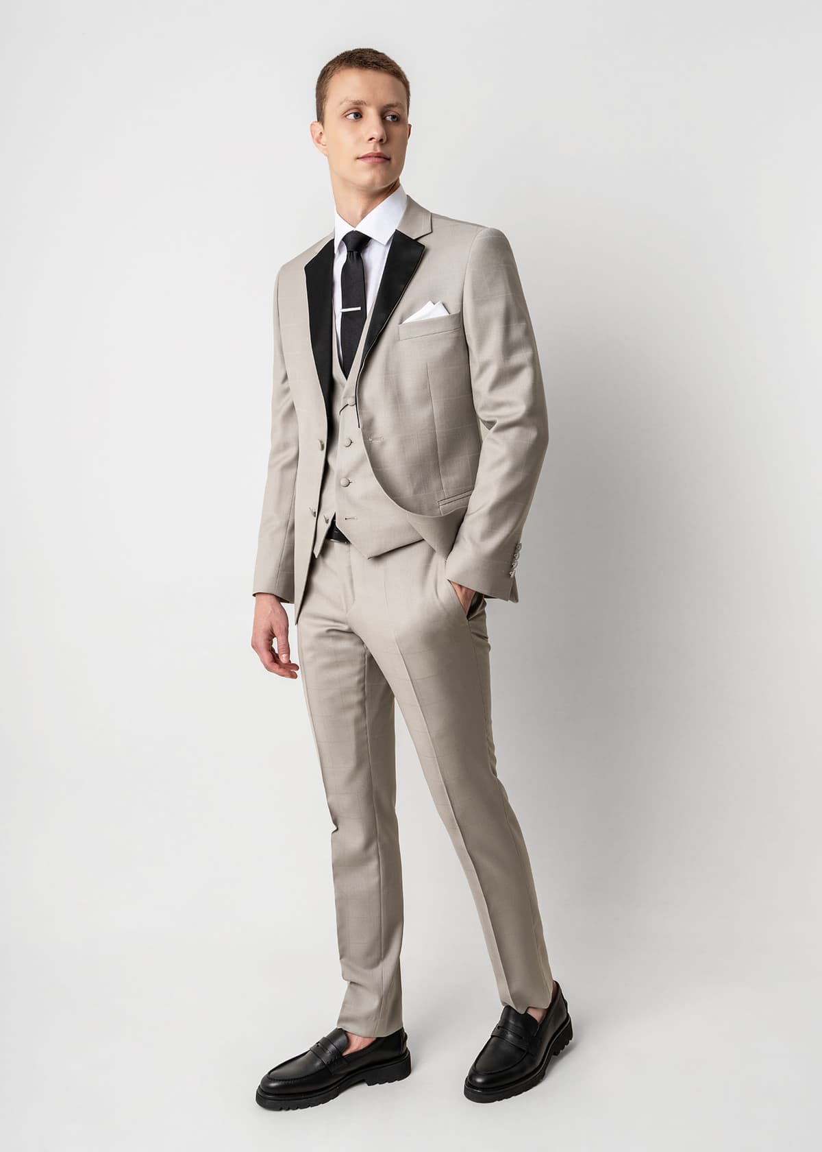 Men's Suits Guy Laroche Beige