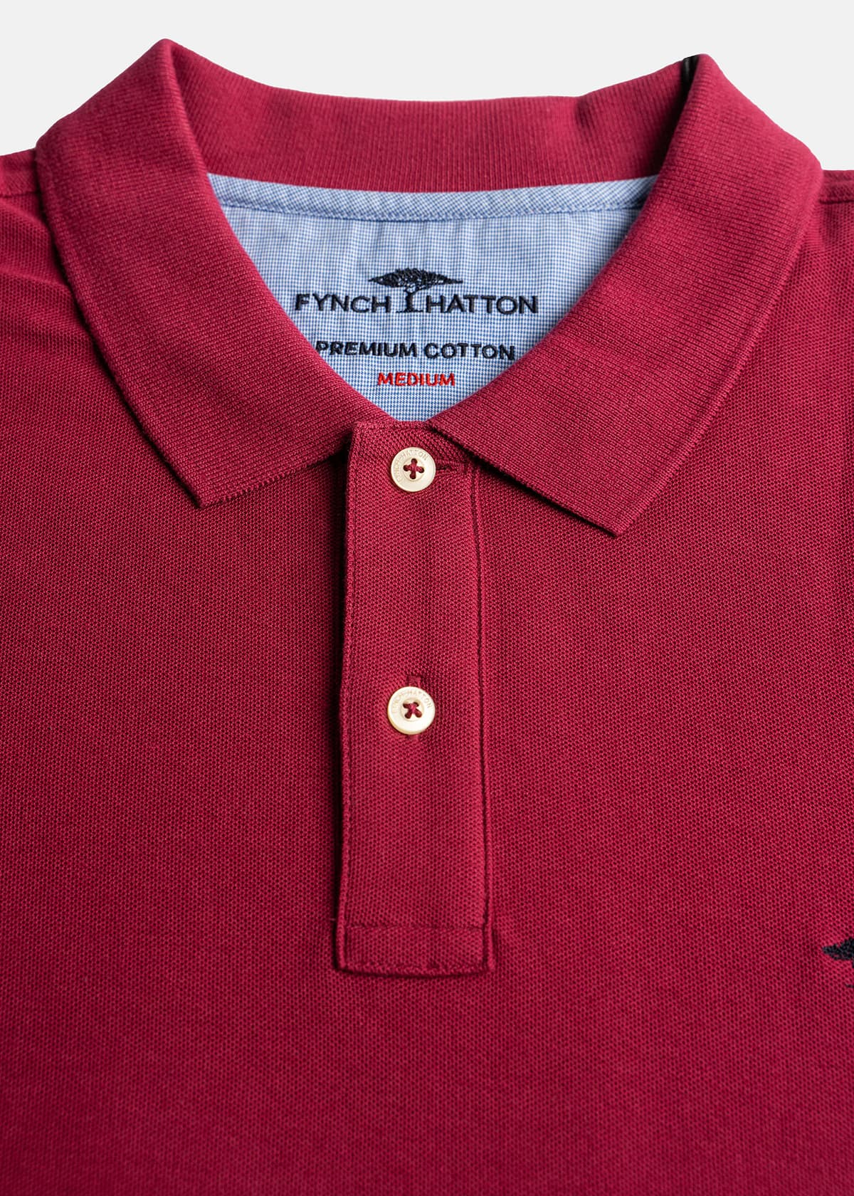 Men's Polo Shirts Fynch Hatton Purple