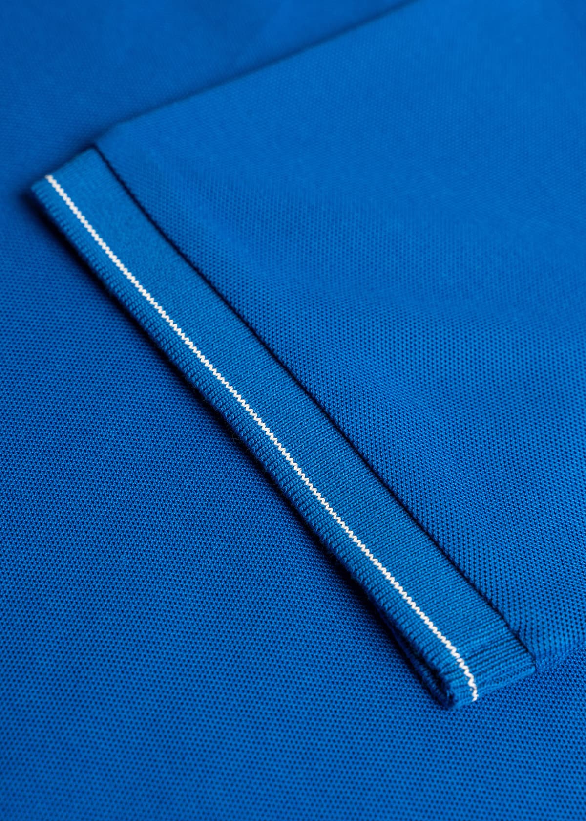 Fynch Hatton Polo Μπλούζα Supima - 1503 1702 628 Strong Blue