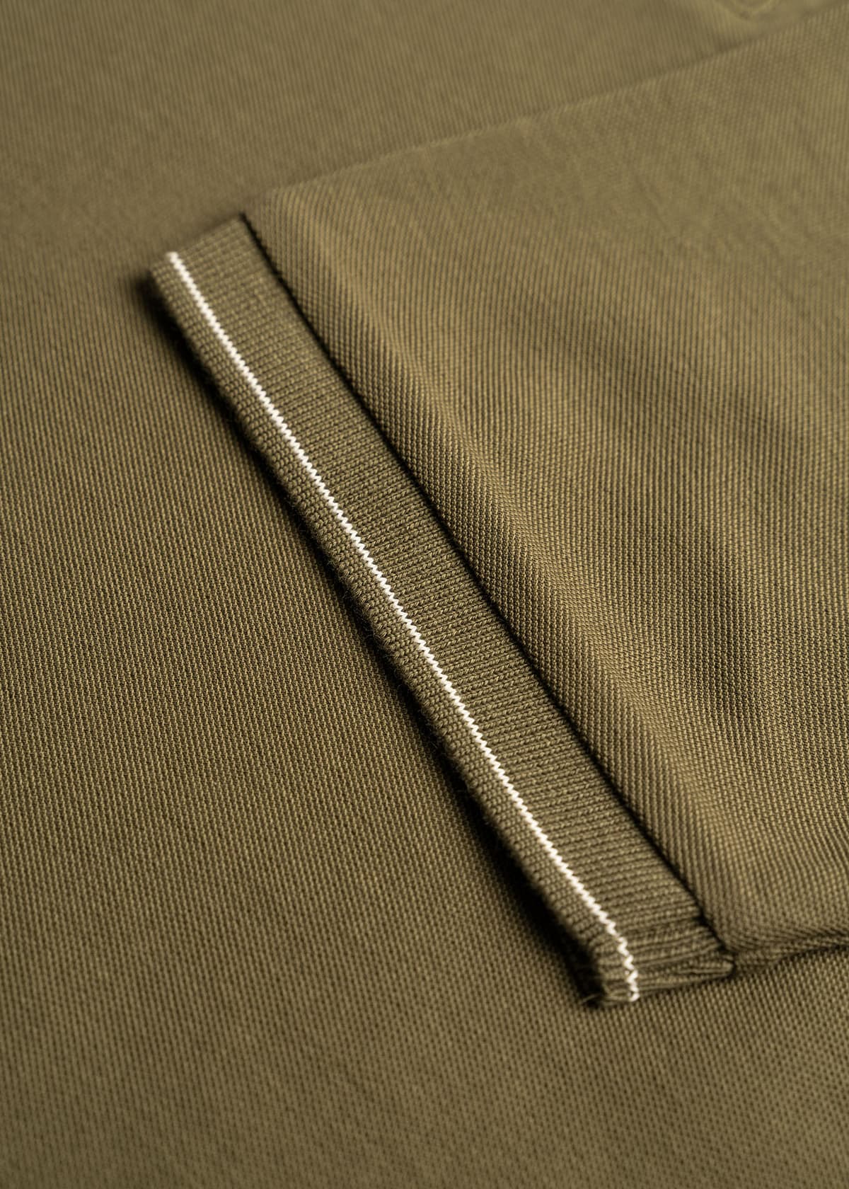 Fynch Hatton Polo Μπλούζα Supima - 1503 1702 719 Dark Khaki