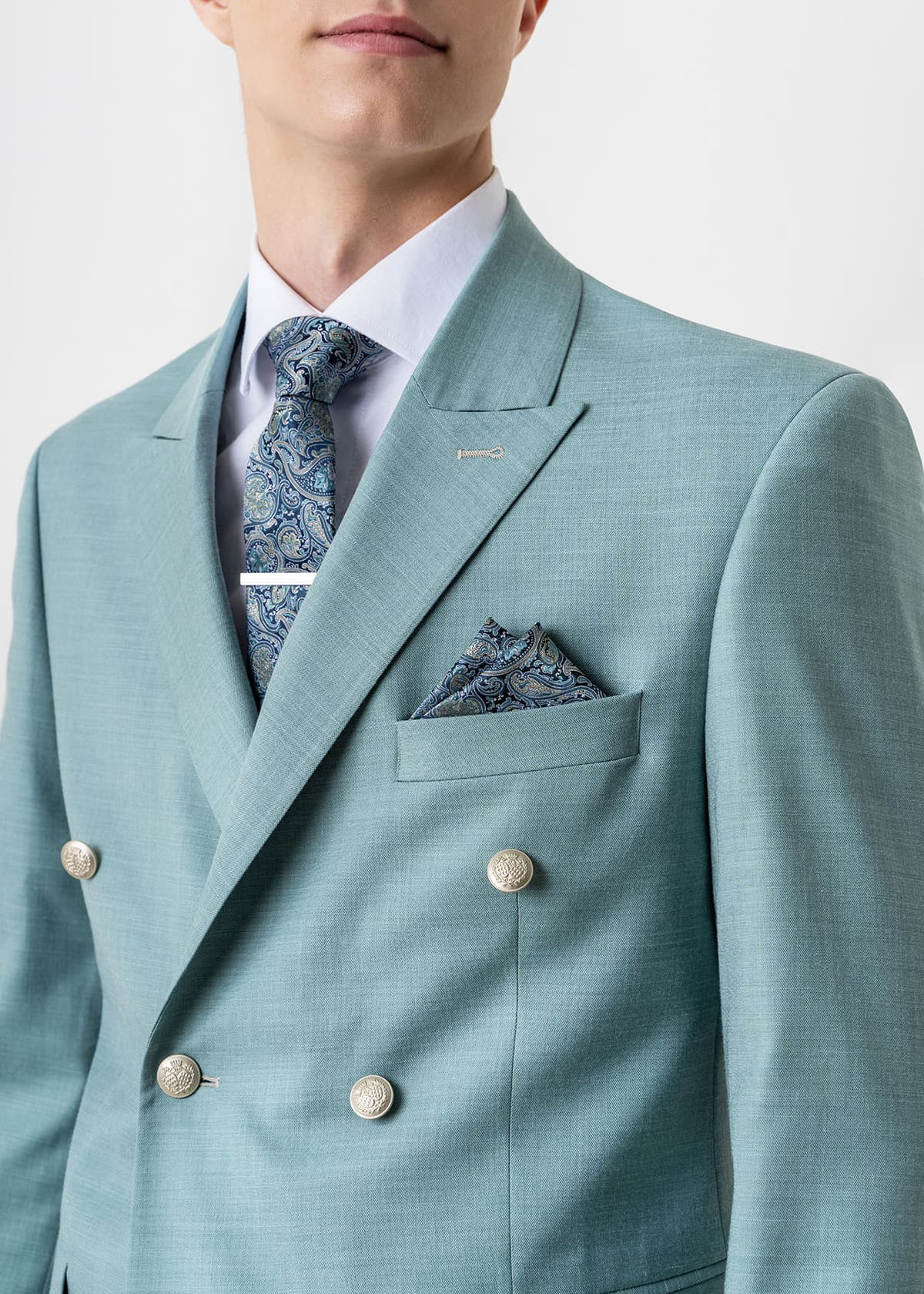 Guy Laroche Κοστούμι της σειράς Cross - GLDS11138 10957 20 Light Green