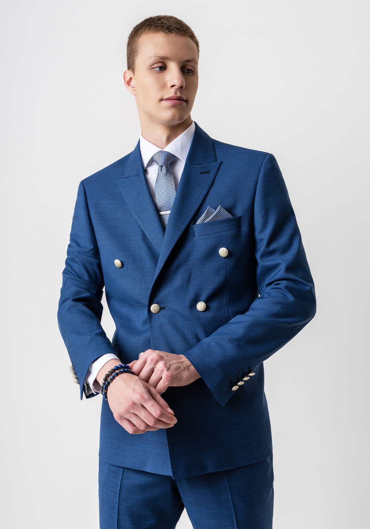 Guy Laroche Κοστούμι της σειράς Cross - GLES11166 10957 12 4 Blue