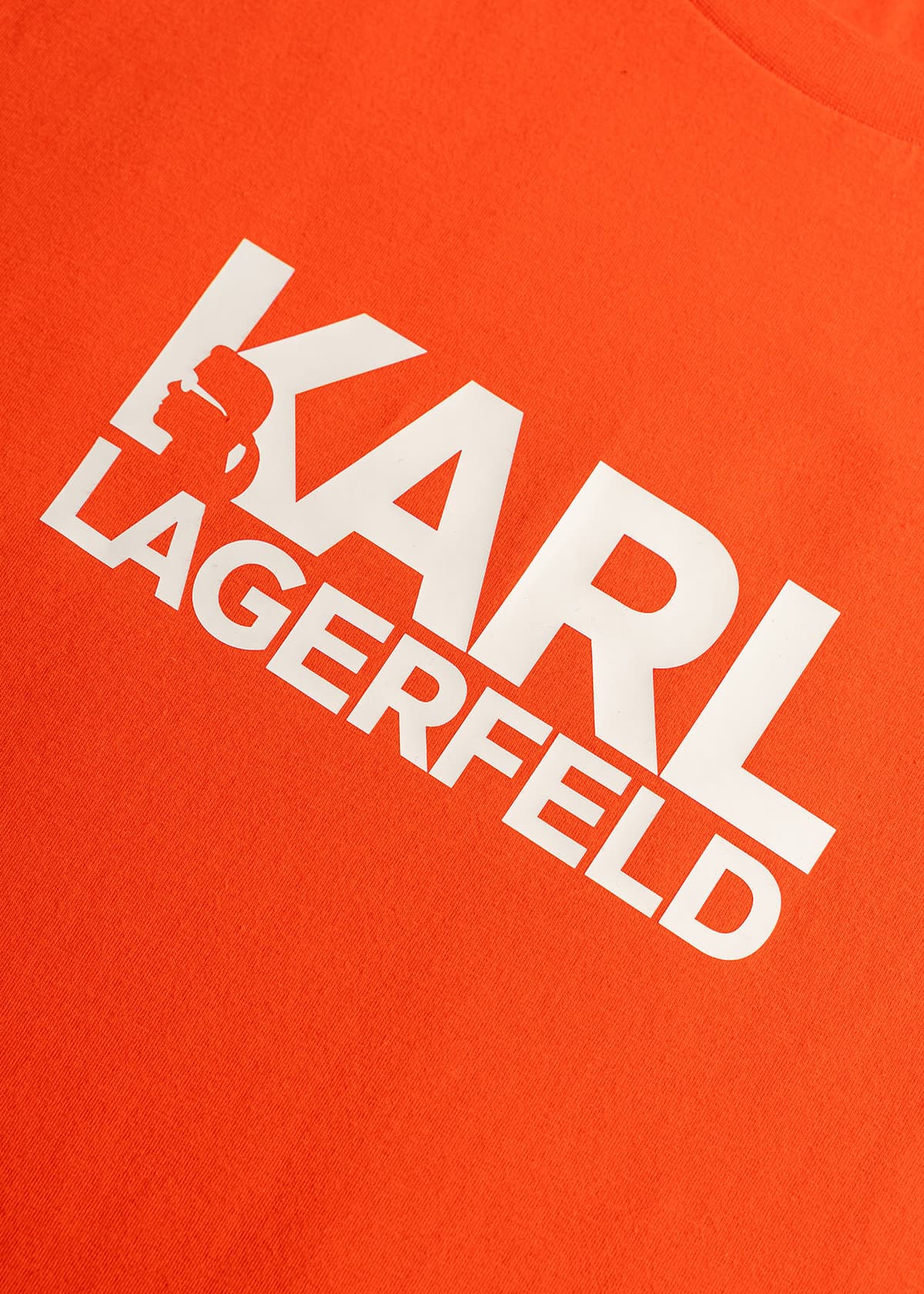 Men's T-Shirts Karl Lagerfeld Orange