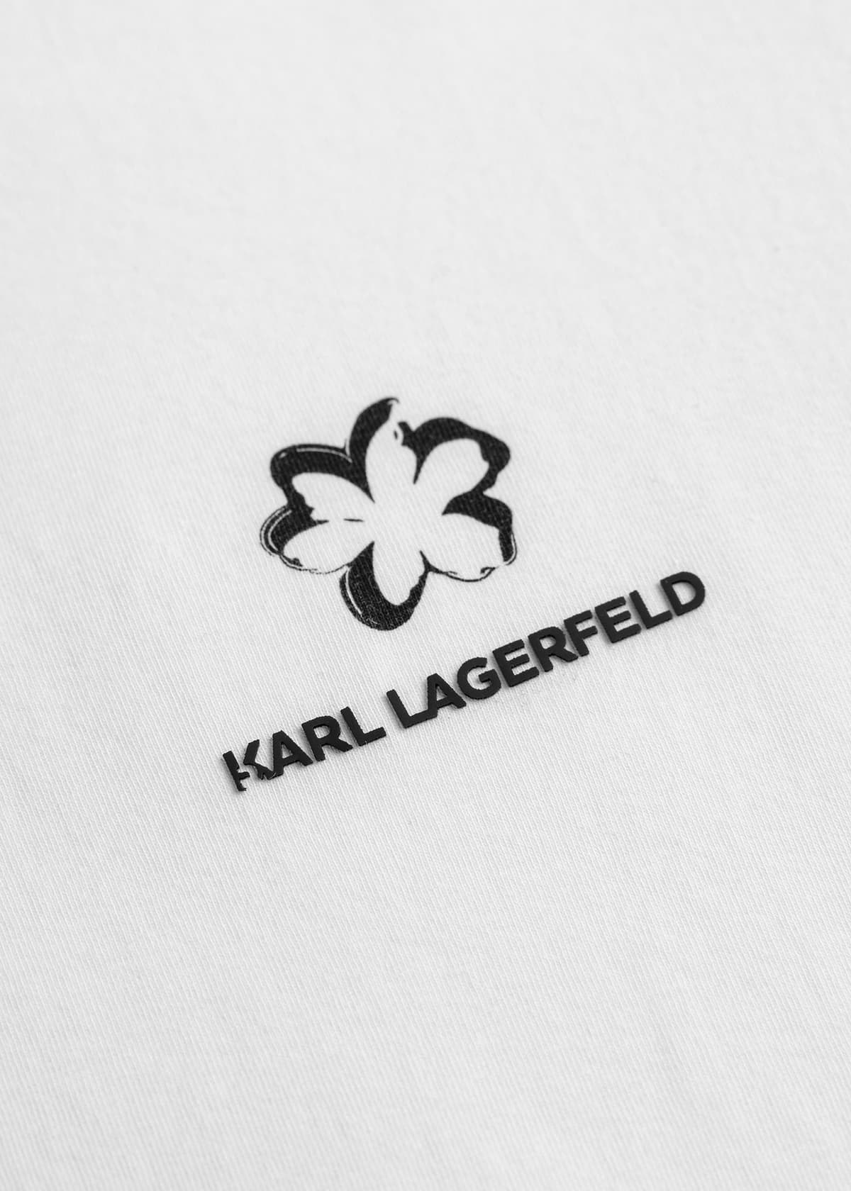 Men's T-Shirts Karl Lagerfeld White