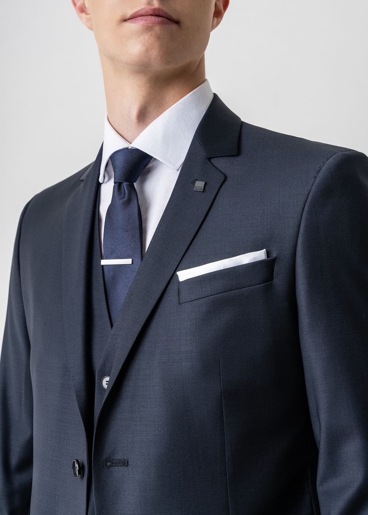 Men's Suits Karl Lagerfeld Blue