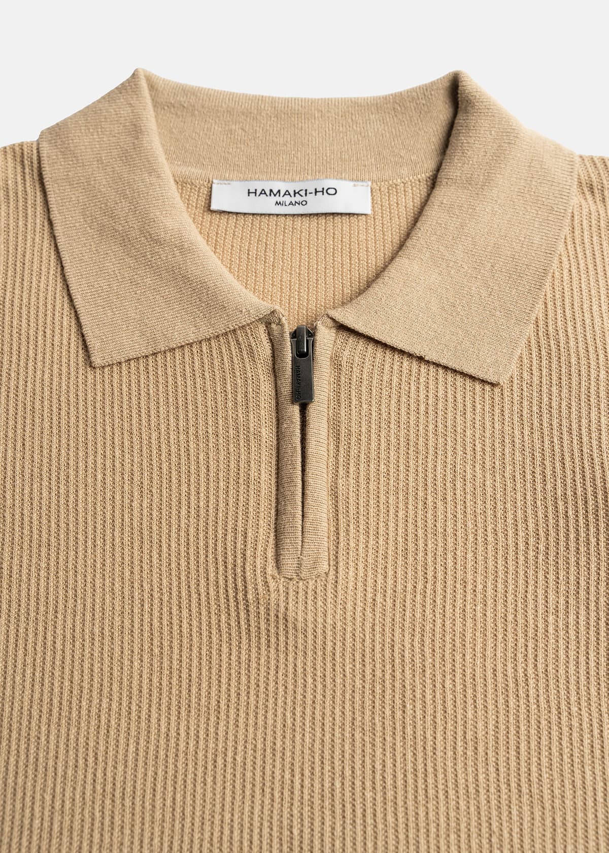 Men's Polo Shirts Hamaki-Ho Beige