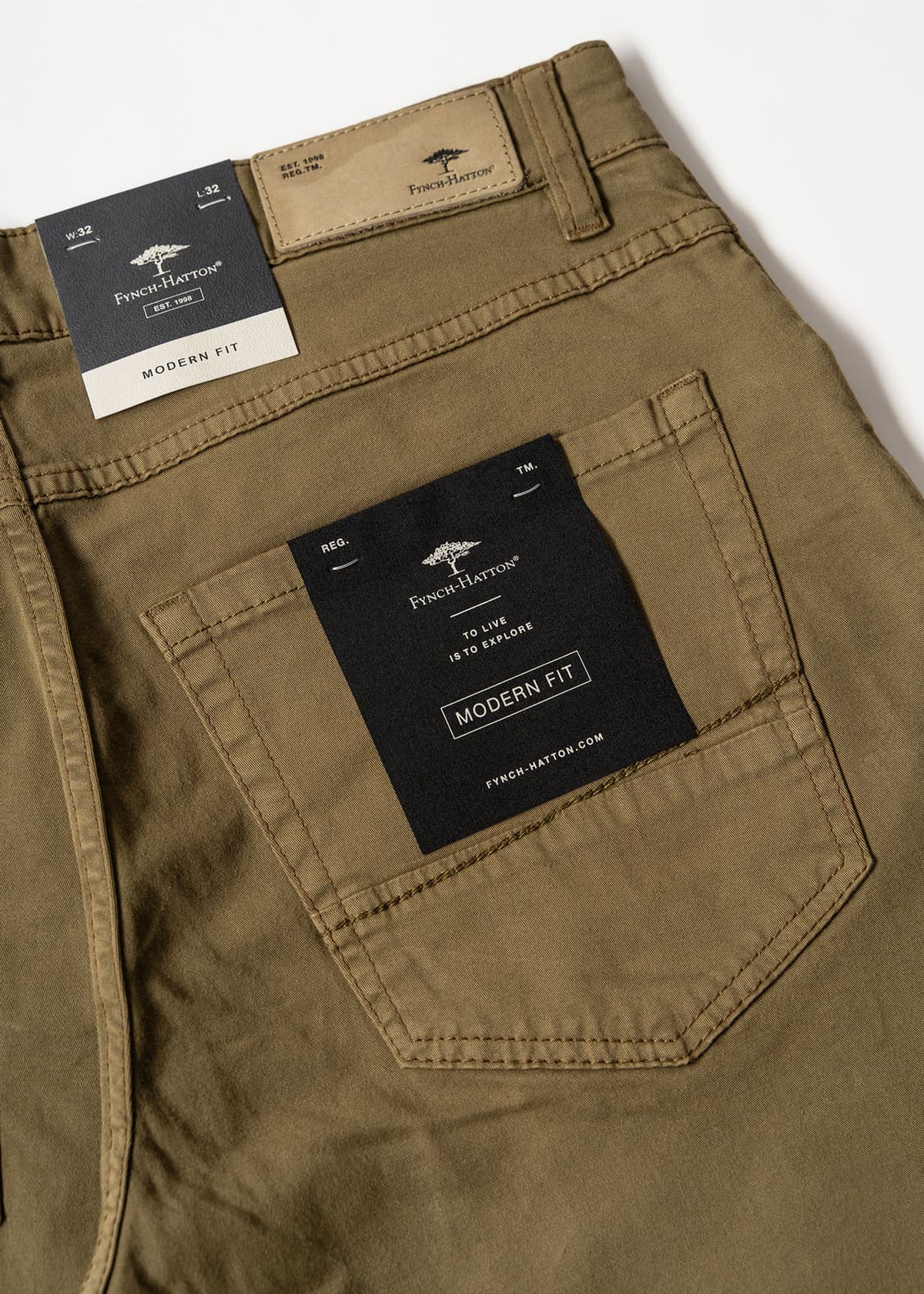 Men's Pants Fynch Hatton Green