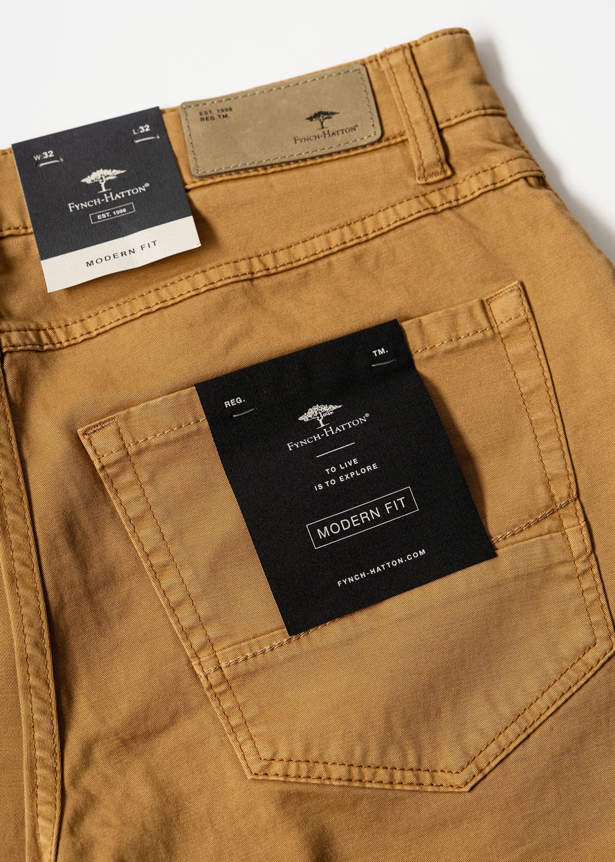 Men's Pants Fynch Hatton Beige