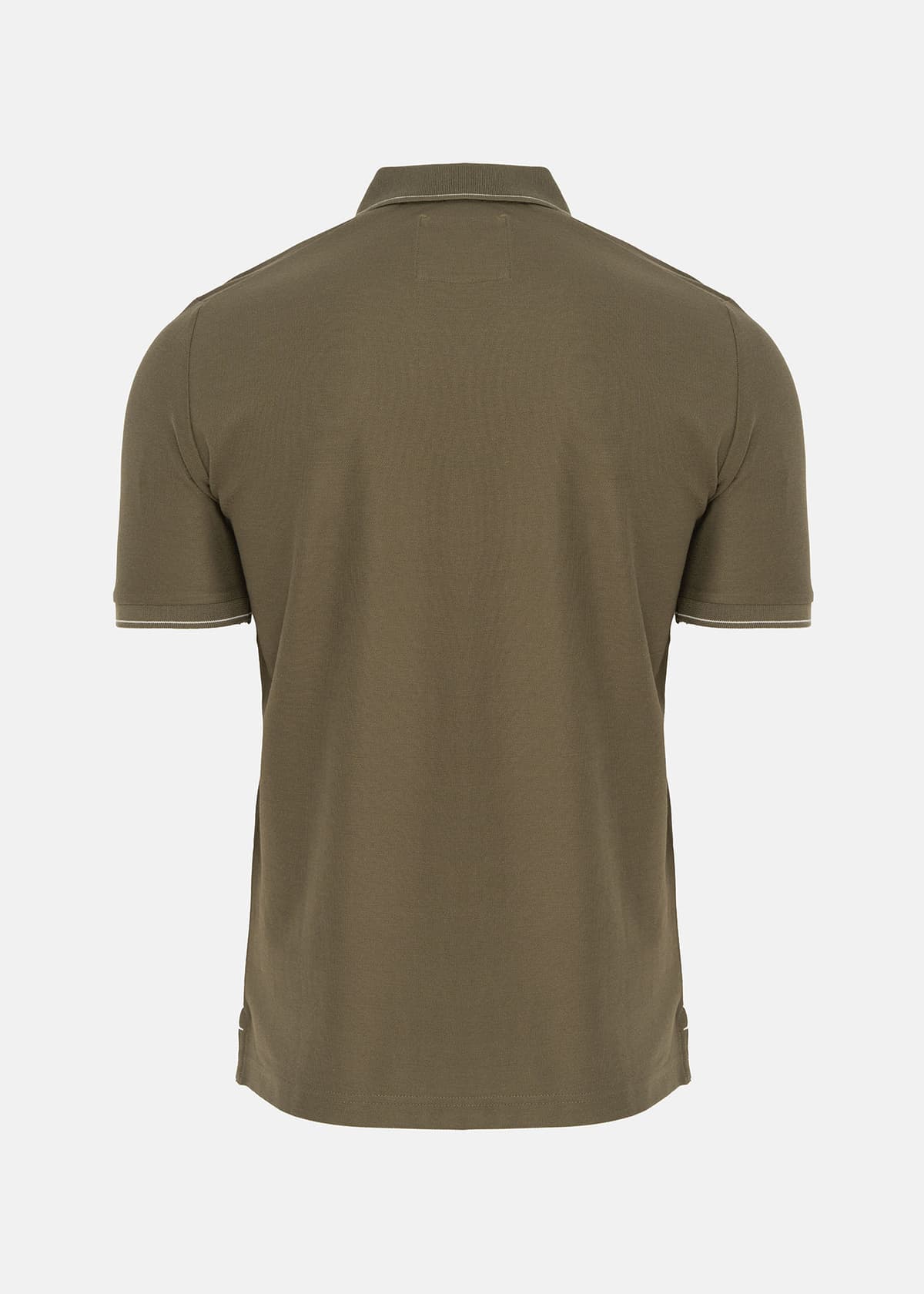 Fynch Hatton Polo Μπλούζα Supima - 1503 1702 719 Dark Khaki