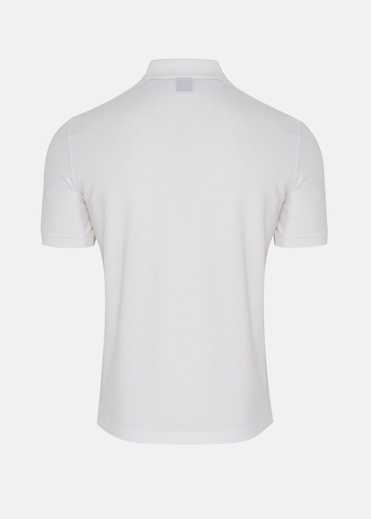 Bugatti Polo Μπλούζα της σειράς Stripe - 8150 75002C 10 White