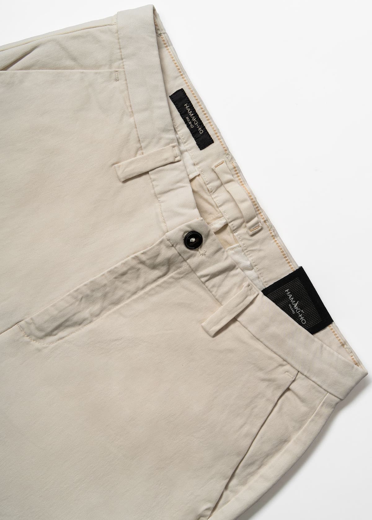 Men's Pants Hamaki-Ho Ecru