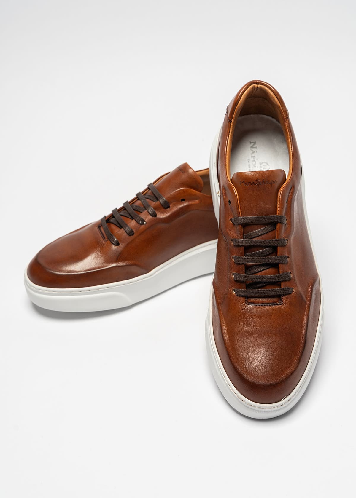 Men's Sneakers Monte Napoleone Brown