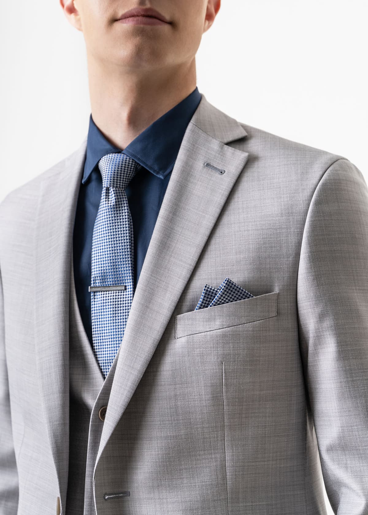 Men's Suits Guy Laroche Gray