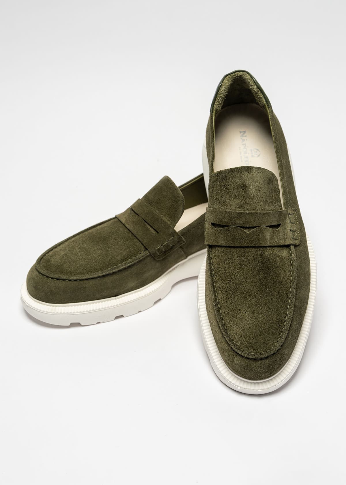Men's Loafers Monte Napoleone Green