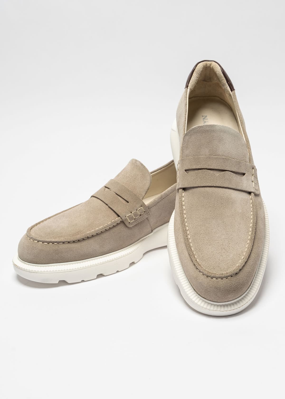 Men's Loafers Monte Napoleone Beige