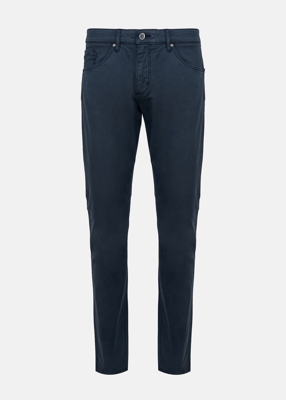 Fynch Hatton Υφασμάτινο Παντελόνι της σειράς Chino - 1314 2807 709 Deep Forest