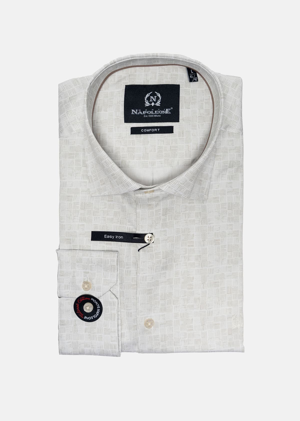 Monte Napoleone Πουκάμισο της σειράς Rex - 251 30 2885 3301 1 White