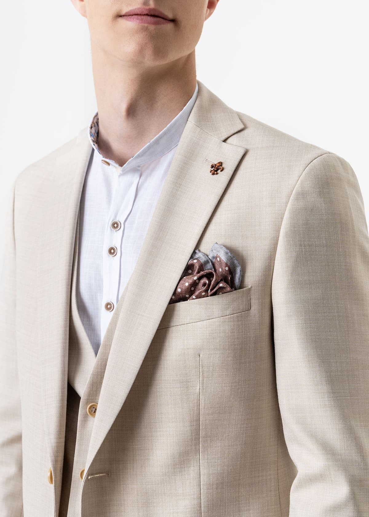 Guy Laroche 2 Pieces Κοστούμι της σειράς Classic - GLDS11139 / 10121 17 Bez