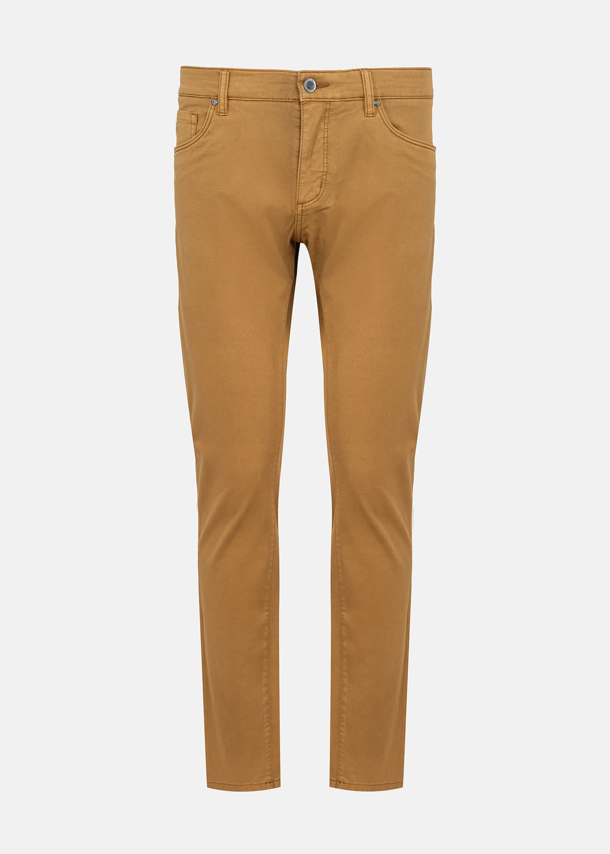 Fynch Hatton Υφασμάτινο Παντελόνι της σειράς Chino - 1314 2807 709 Deep Forest