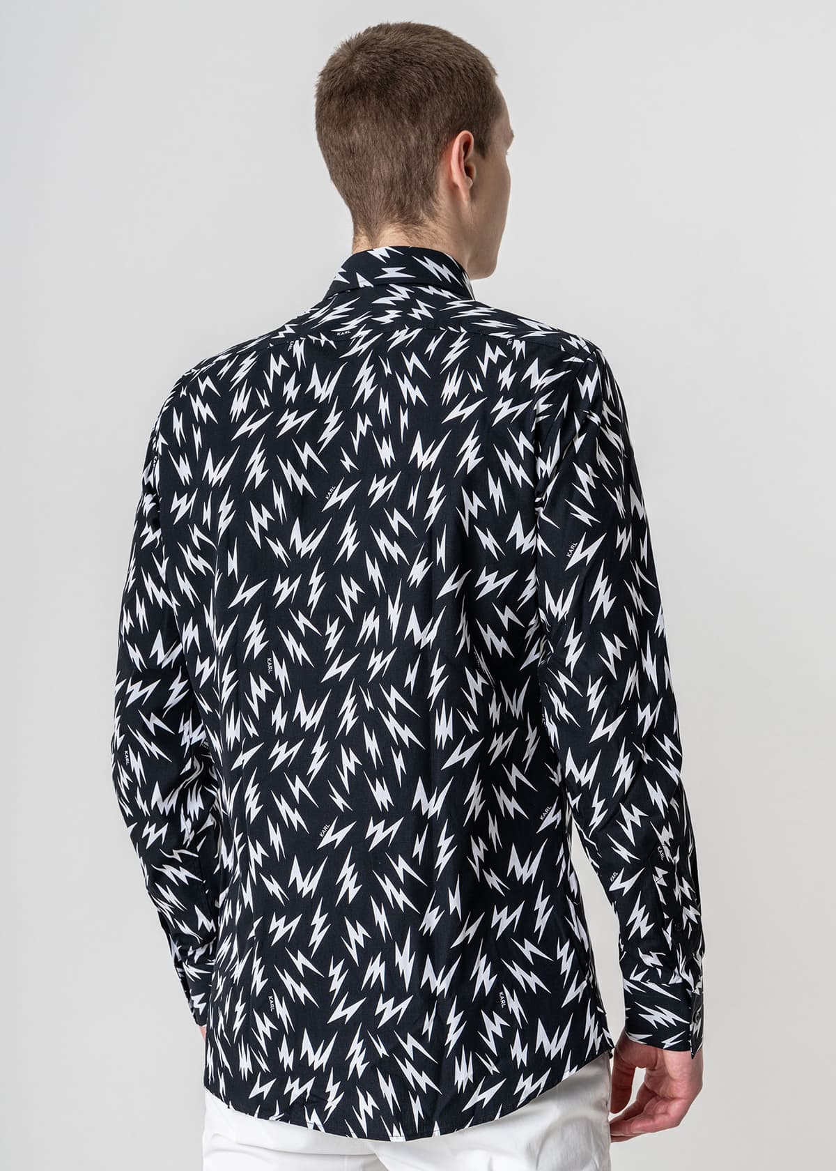 Men's Shirts Karl Lagerfeld Black