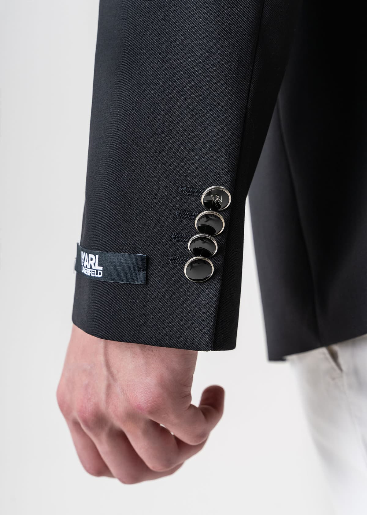 Men's Blazers Karl Lagerfeld Black