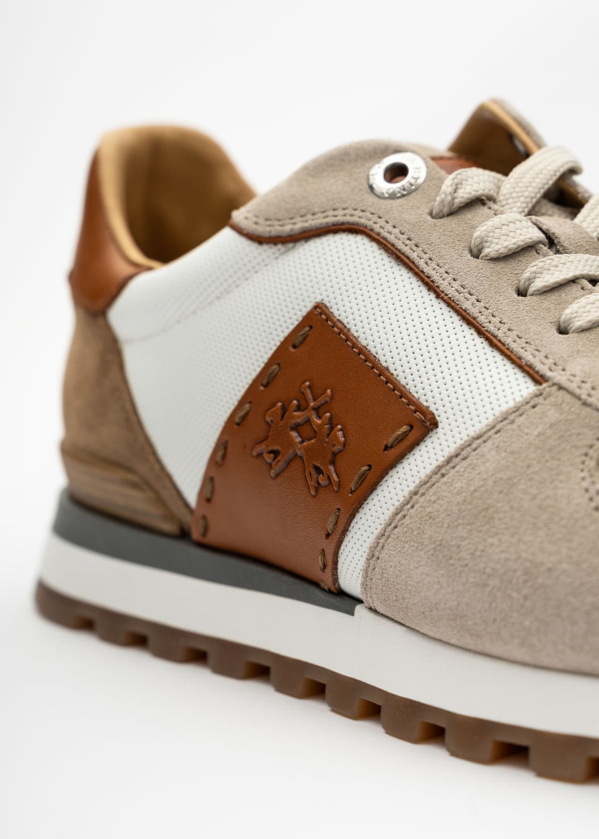 Men's Sneakers La Martina Brown