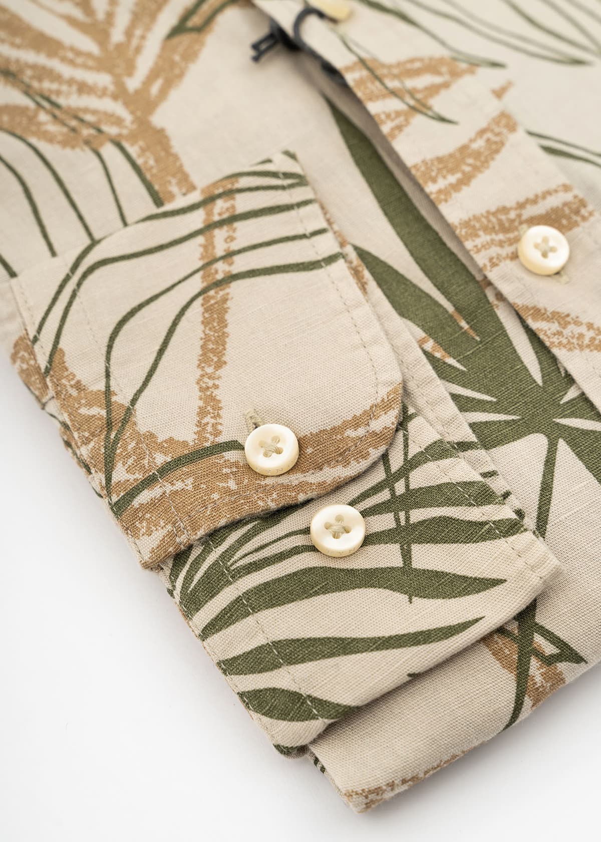 Fynch Hatton Πουκάμισο της σειράς Solid - 1404 8130 834 Stone