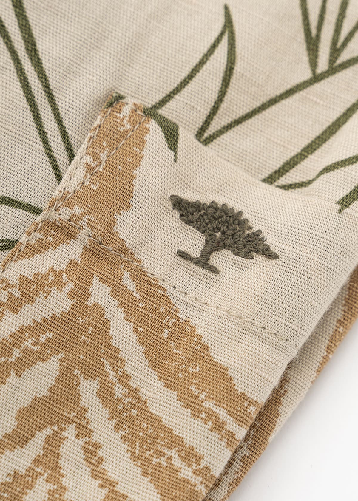 Fynch Hatton Πουκάμισο της σειράς Solid - 1404 8130 834 Stone