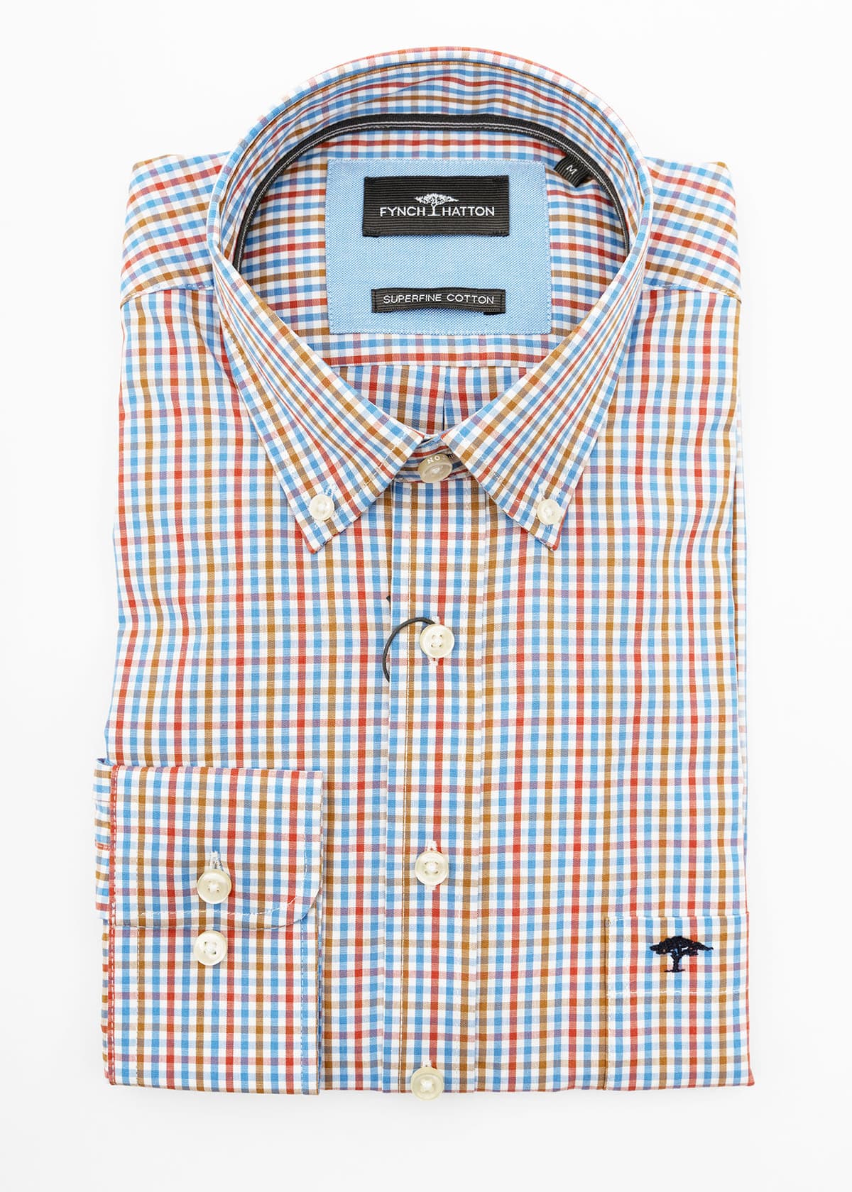 Men's Shirts Fynch Hatton Red