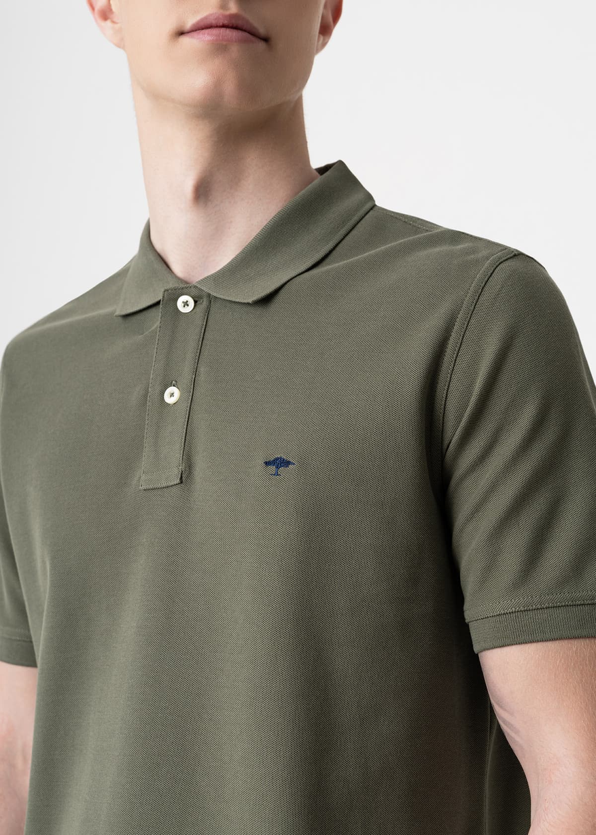 Men's Polo Shirts Fynch Hatton Khaki