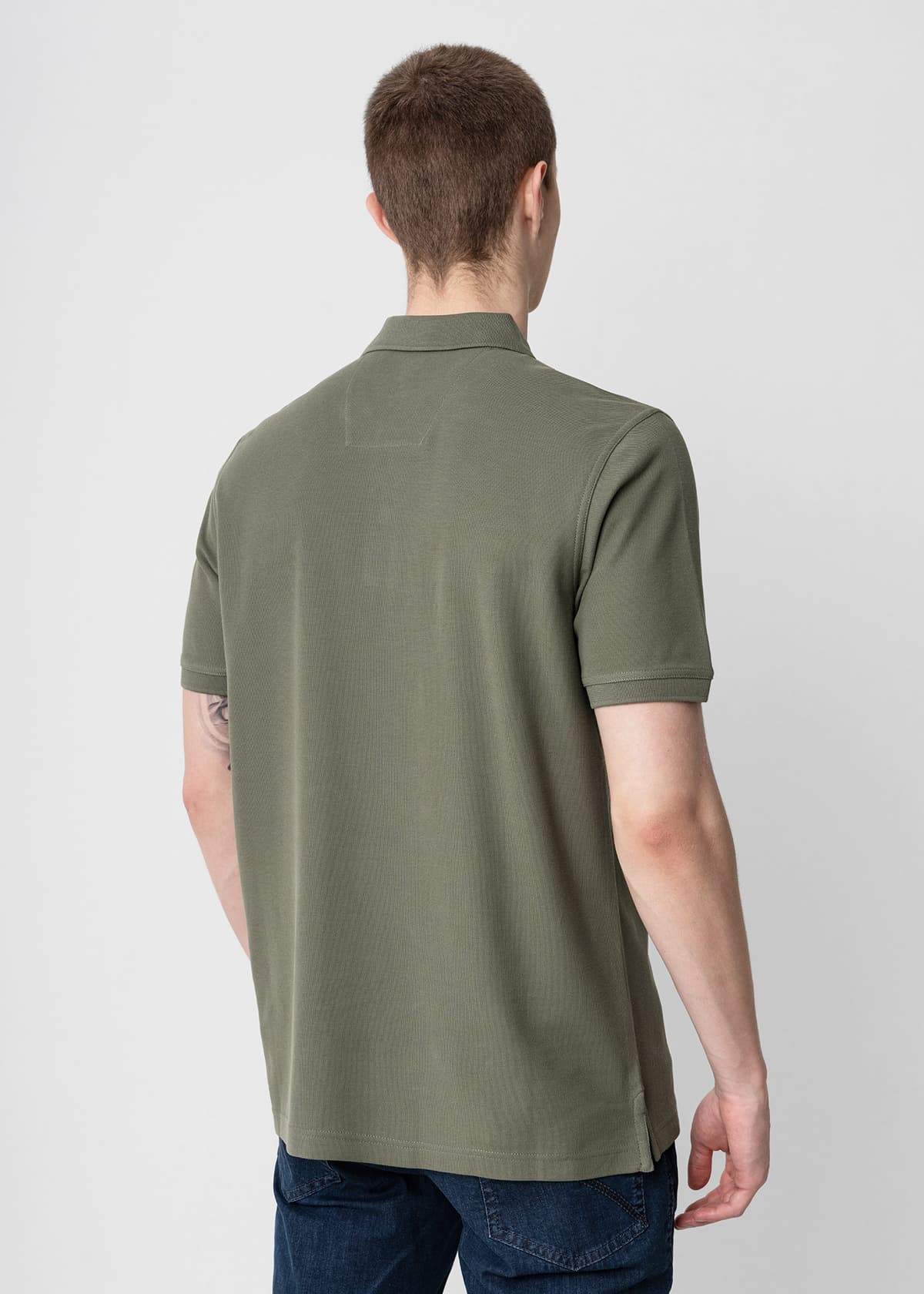 Men's Polo Shirts Fynch Hatton Khaki