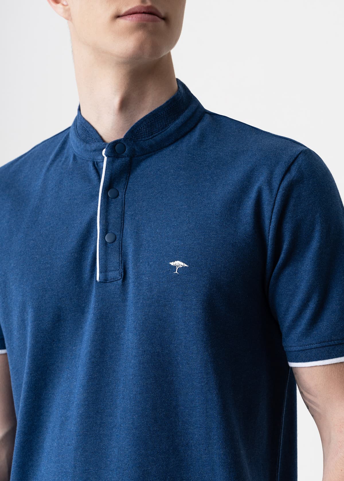 Men's Polo Shirts Fynch Hatton Blue