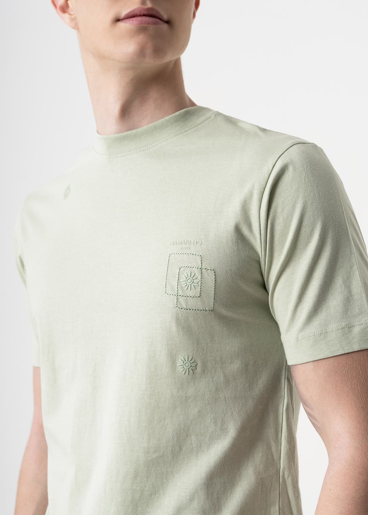 Hamaki Ho Μπλούζα της σειράς Basic - TE249H Green