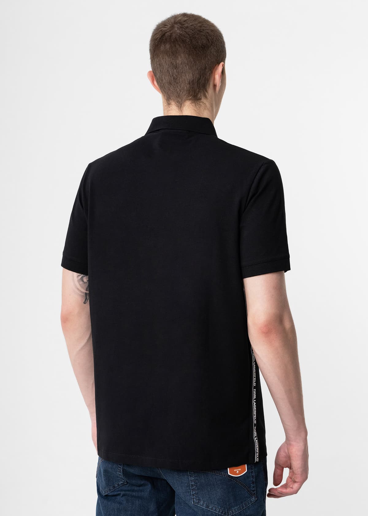 Men's Polo Shirts Karl Lagerfeld Black