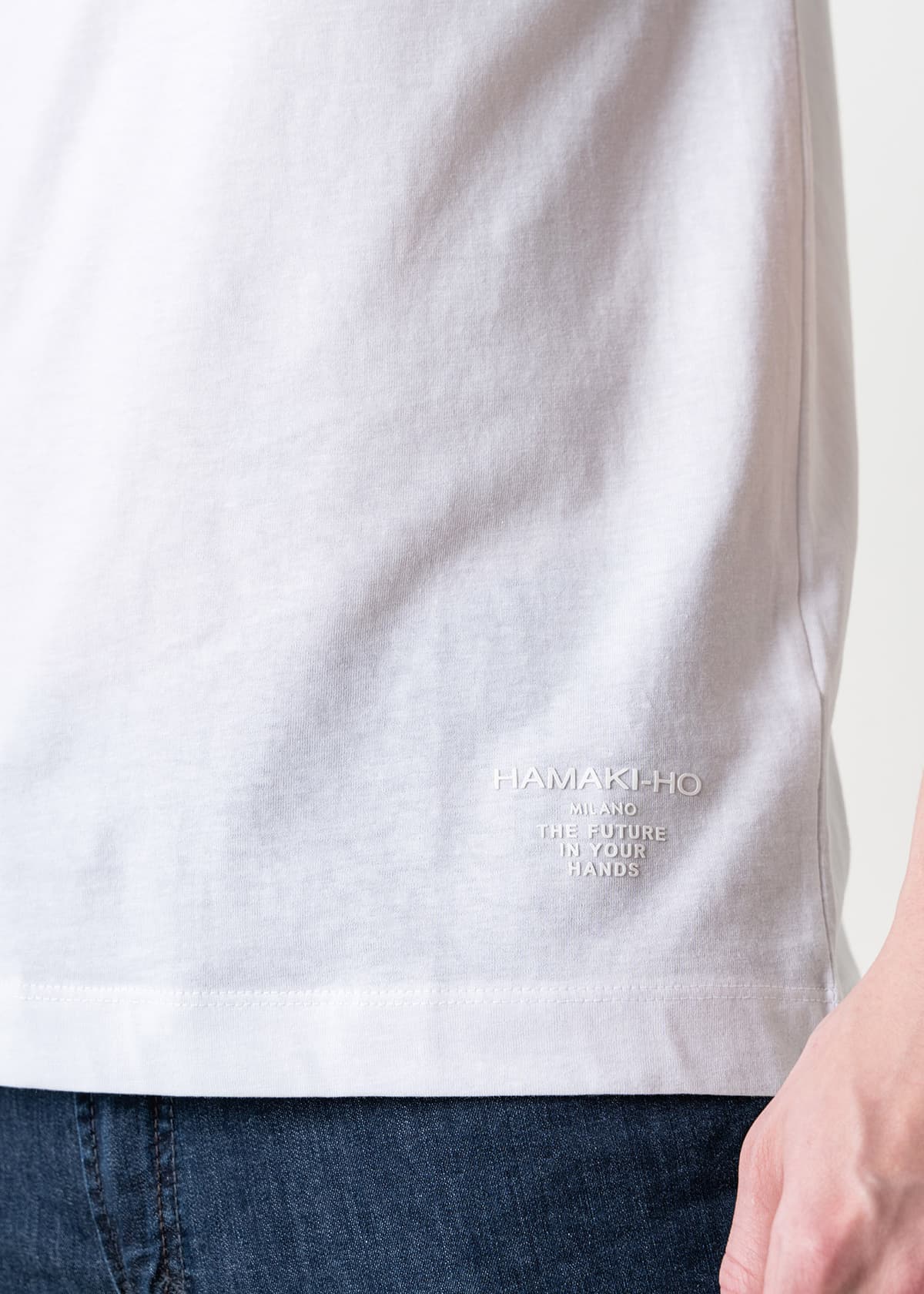 Hamaki Ho Μπλούζα της σειράς Basic - TE240H White