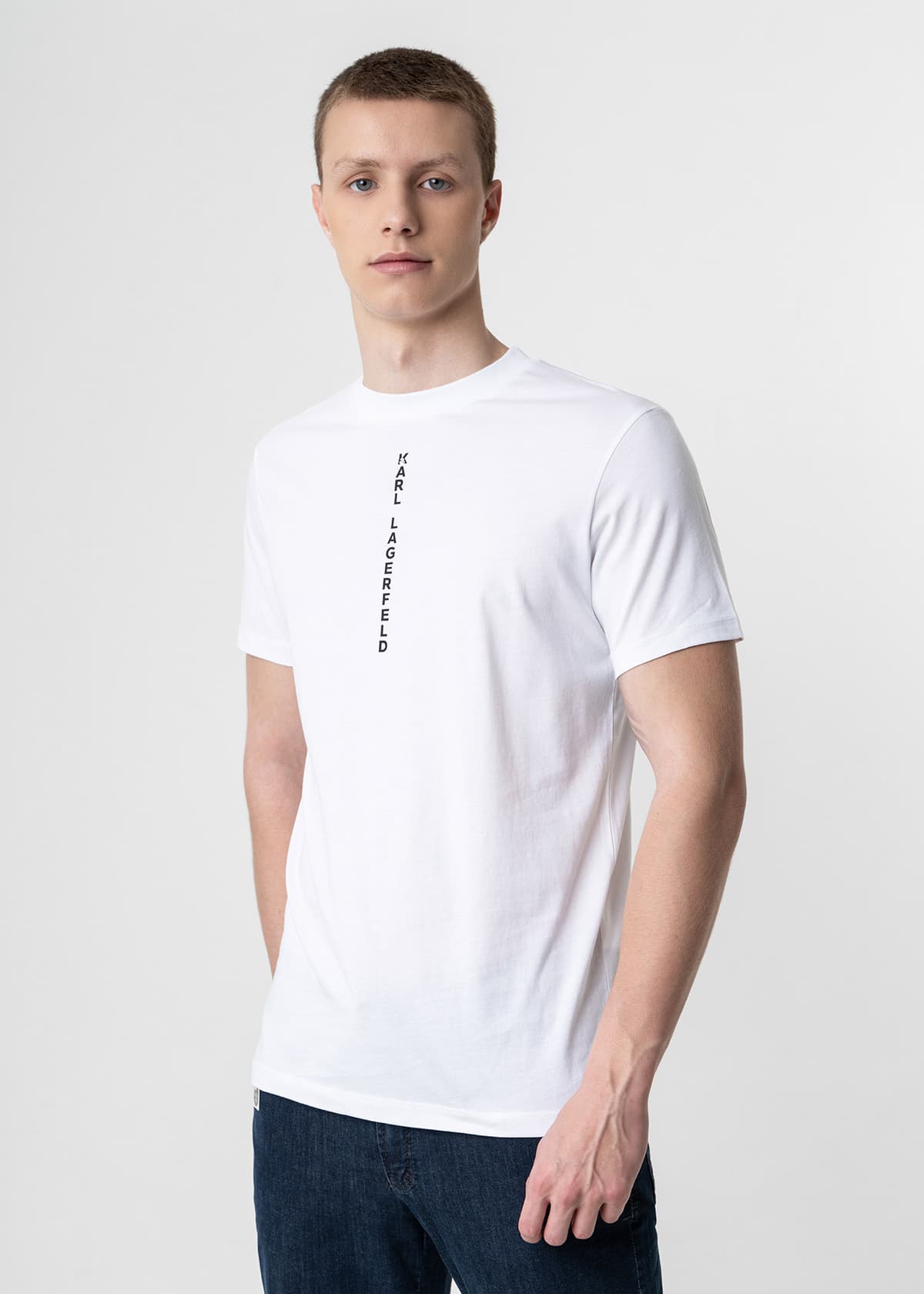 Men's T-Shirts Karl Lagerfeld White