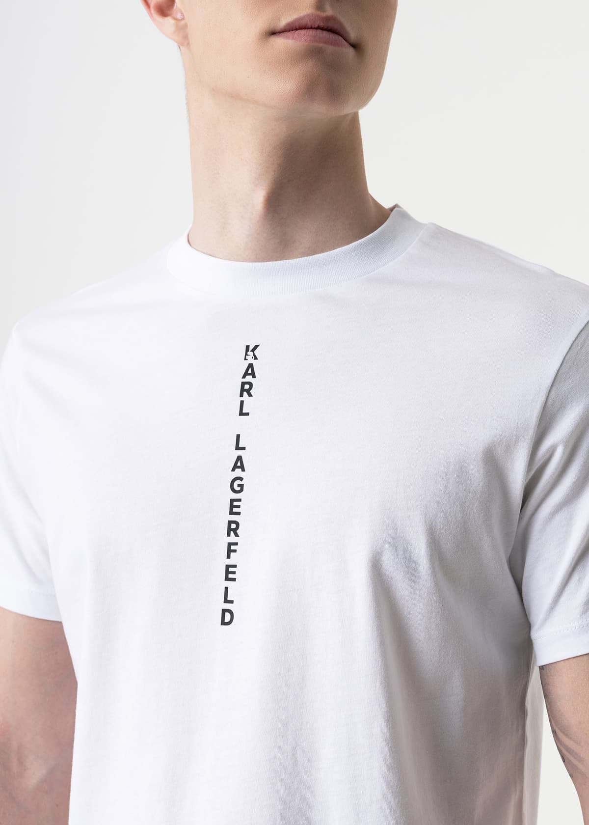 Men's T-Shirts Karl Lagerfeld White