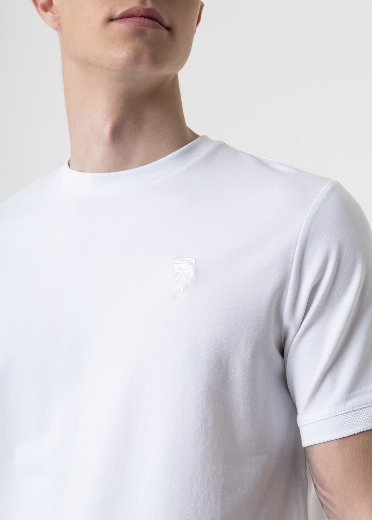 Men's T-Shirts Karl Lagerfeld White