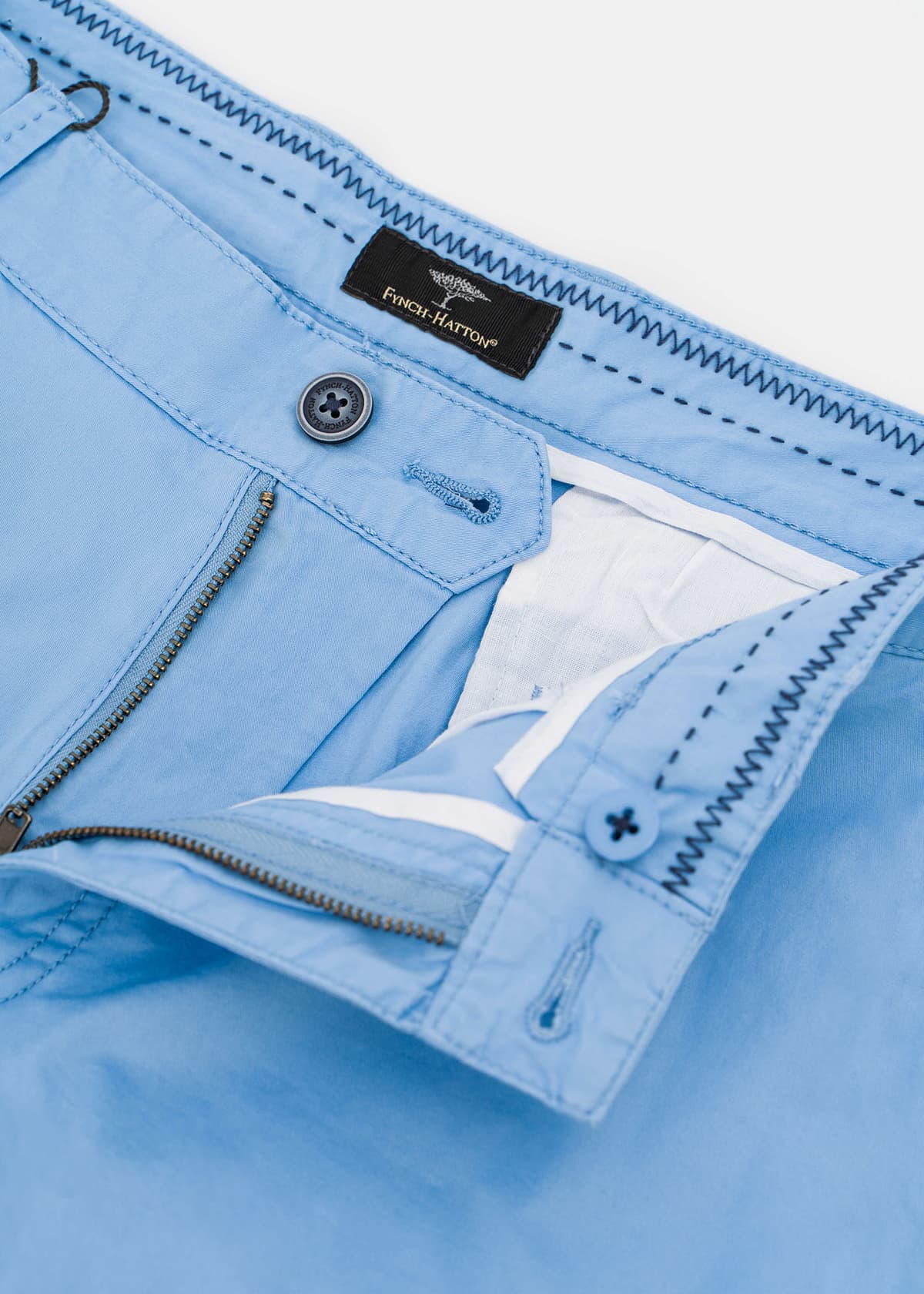 Men's Chino Shorts Fynch Hatton Blue