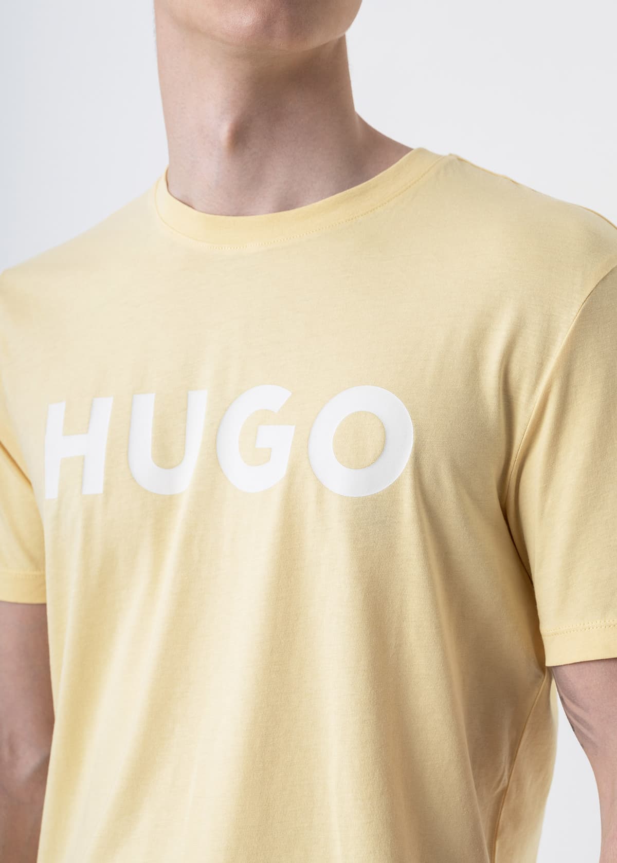 Men's T-Shirts Hugo Yellow