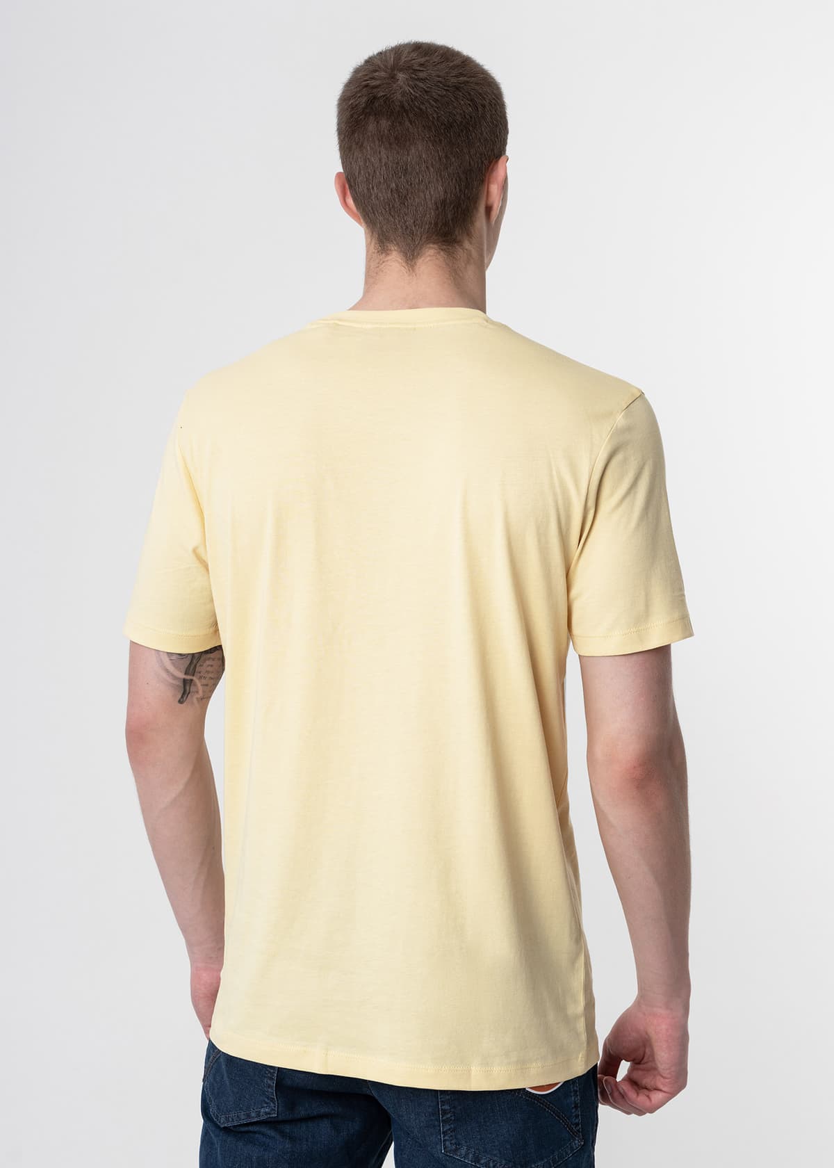 Men's T-Shirts Hugo Yellow