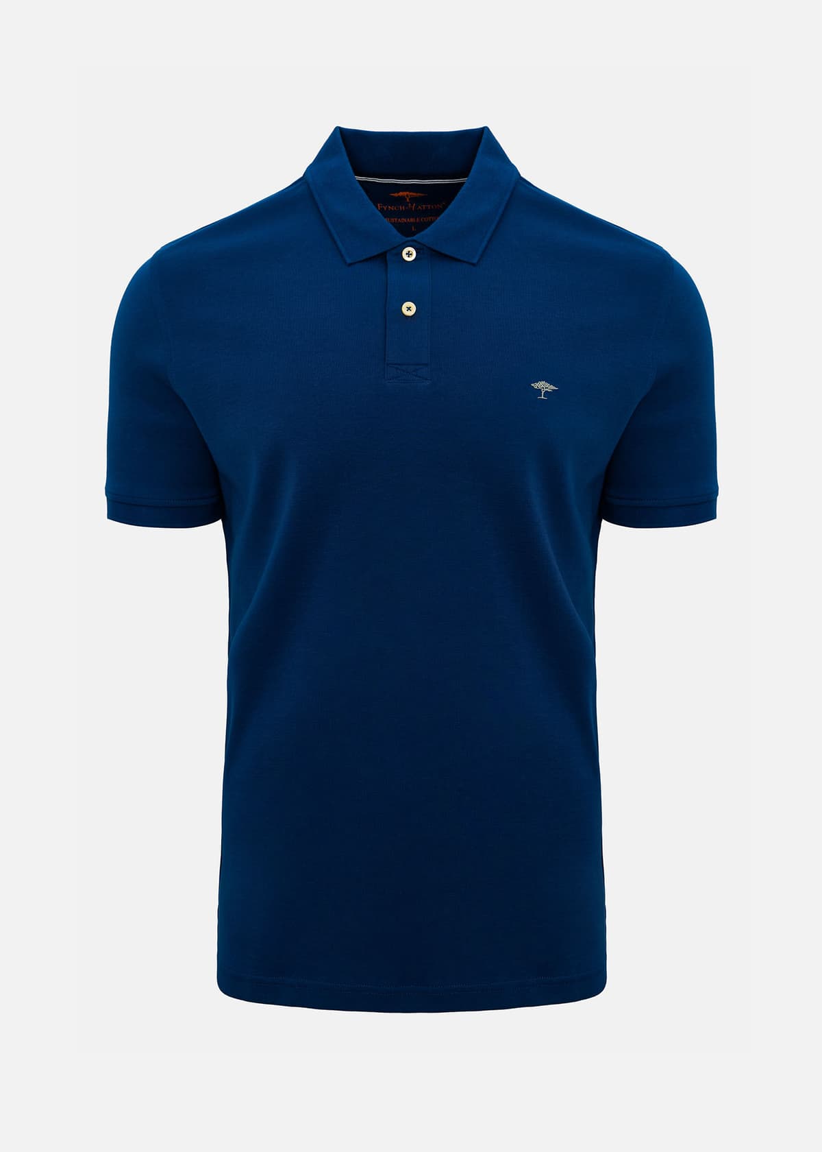 Men's Polo Shirts Fynch Hatton Black