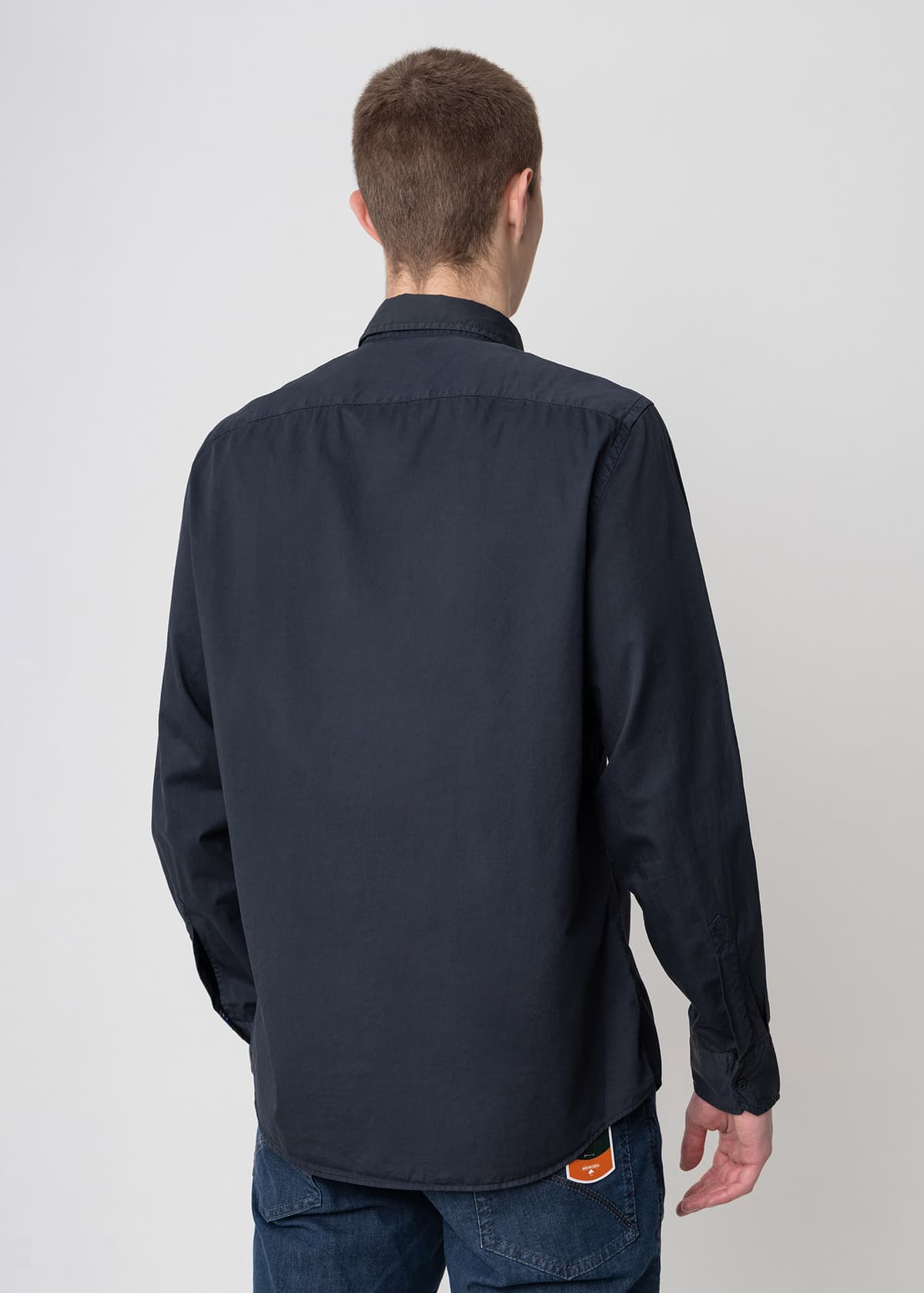 Trussardi Jeans Πουκάμισο της σειράς Basic - 524011 149 Dark Blue