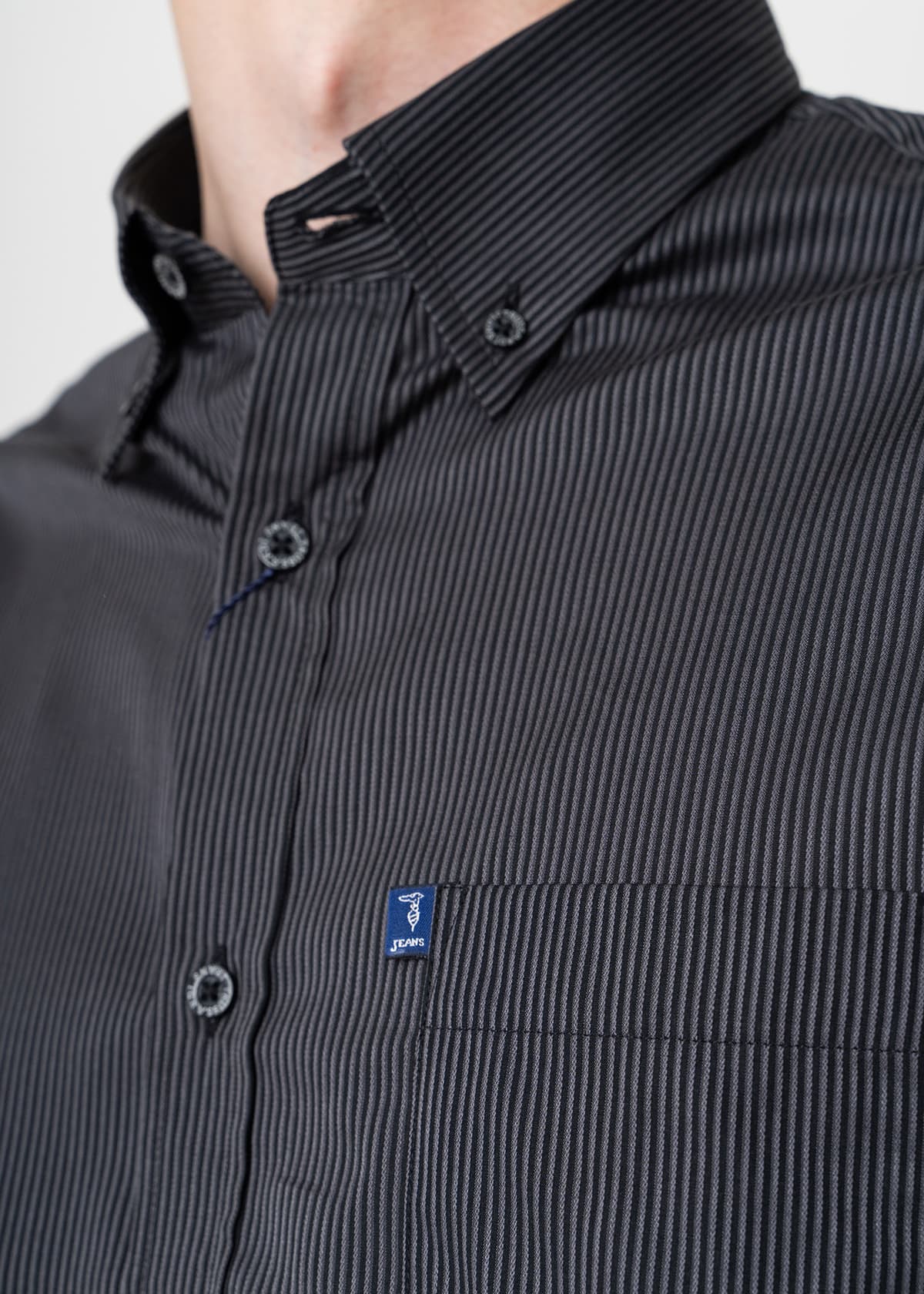 Men's Shirts Trussardi Jeans Gray