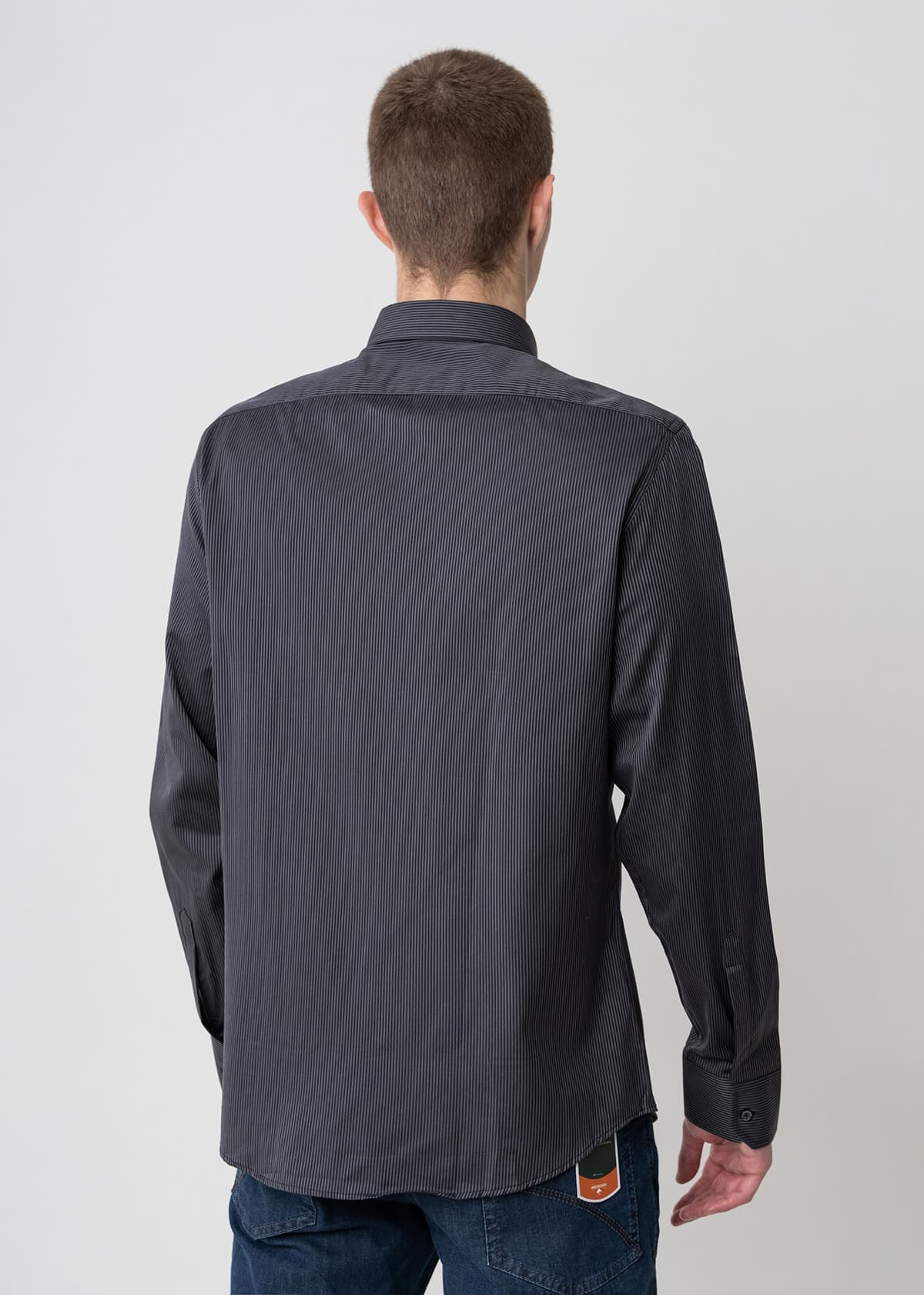 Men's Shirts Trussardi Jeans Gray