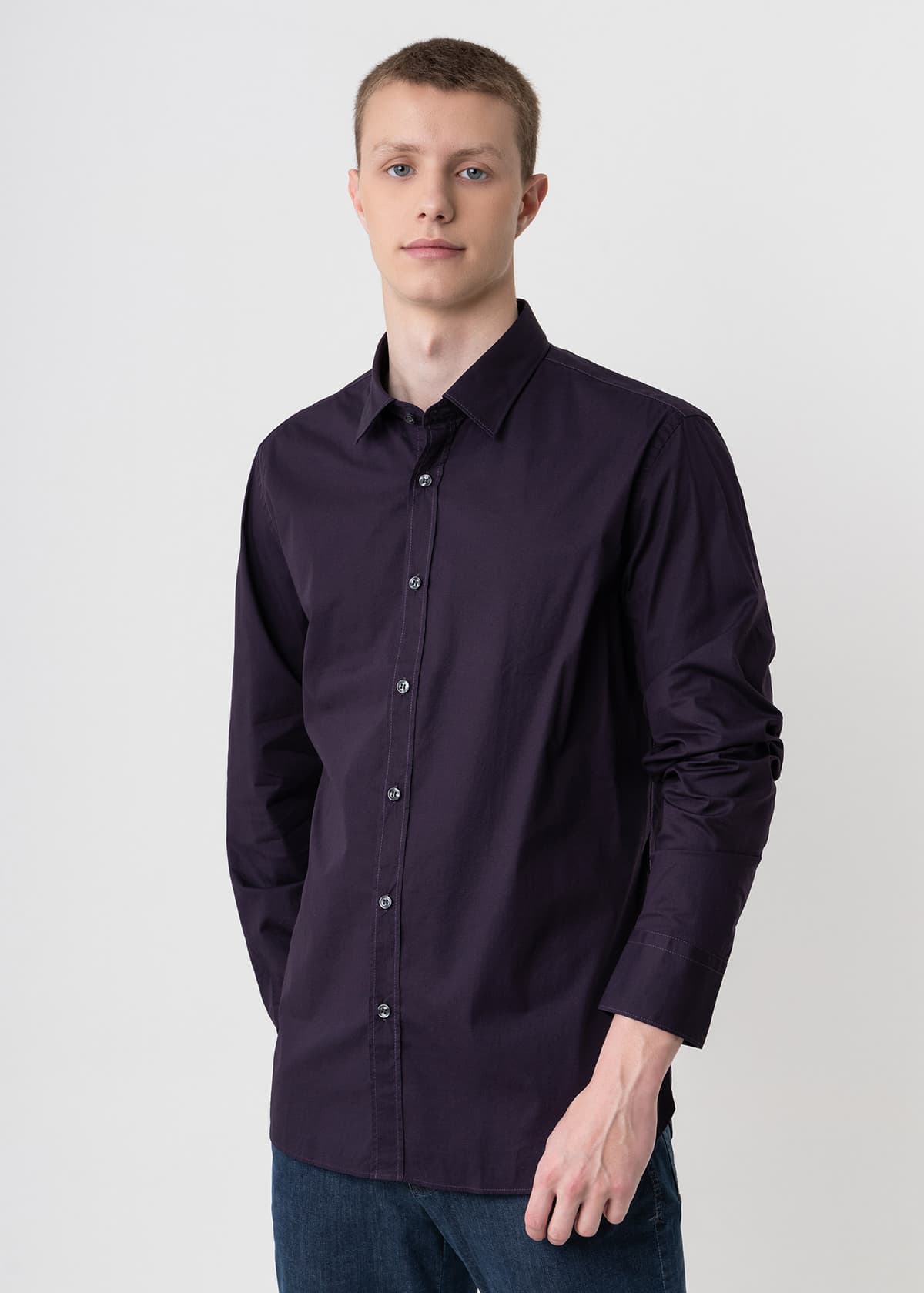 Men's Shirts Moschino Blue