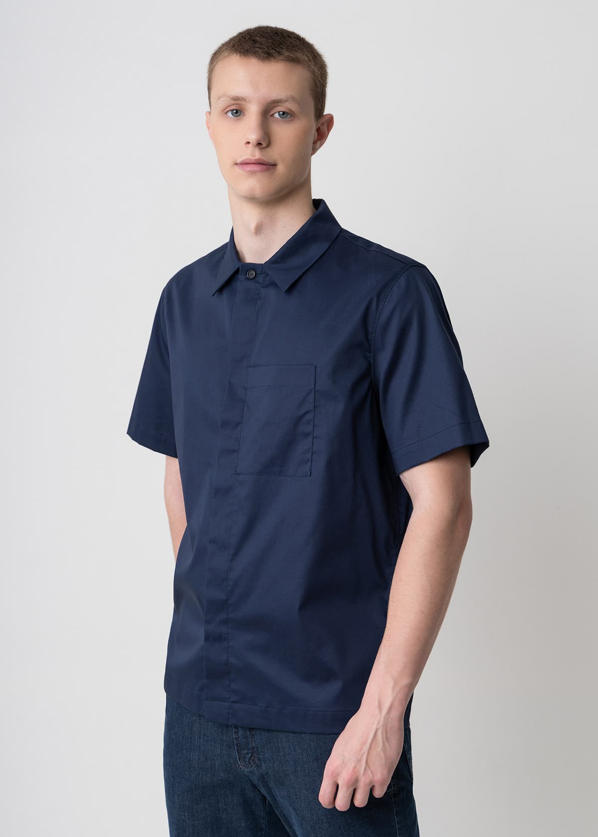 Drykorn Πουκάμισο της σειράς Teed - 124020 3102 Blue