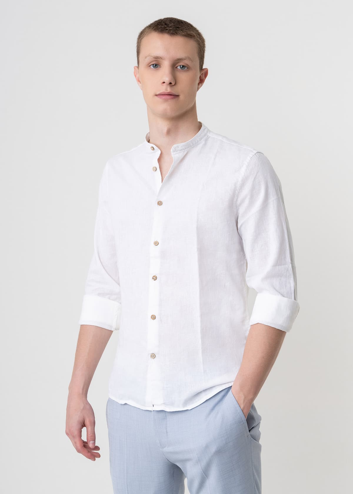 Men's Shirts Hamaki-Ho White