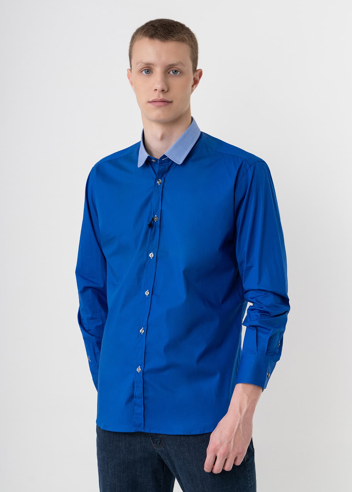 Men's Shirts Karl Lagerfeld Blue