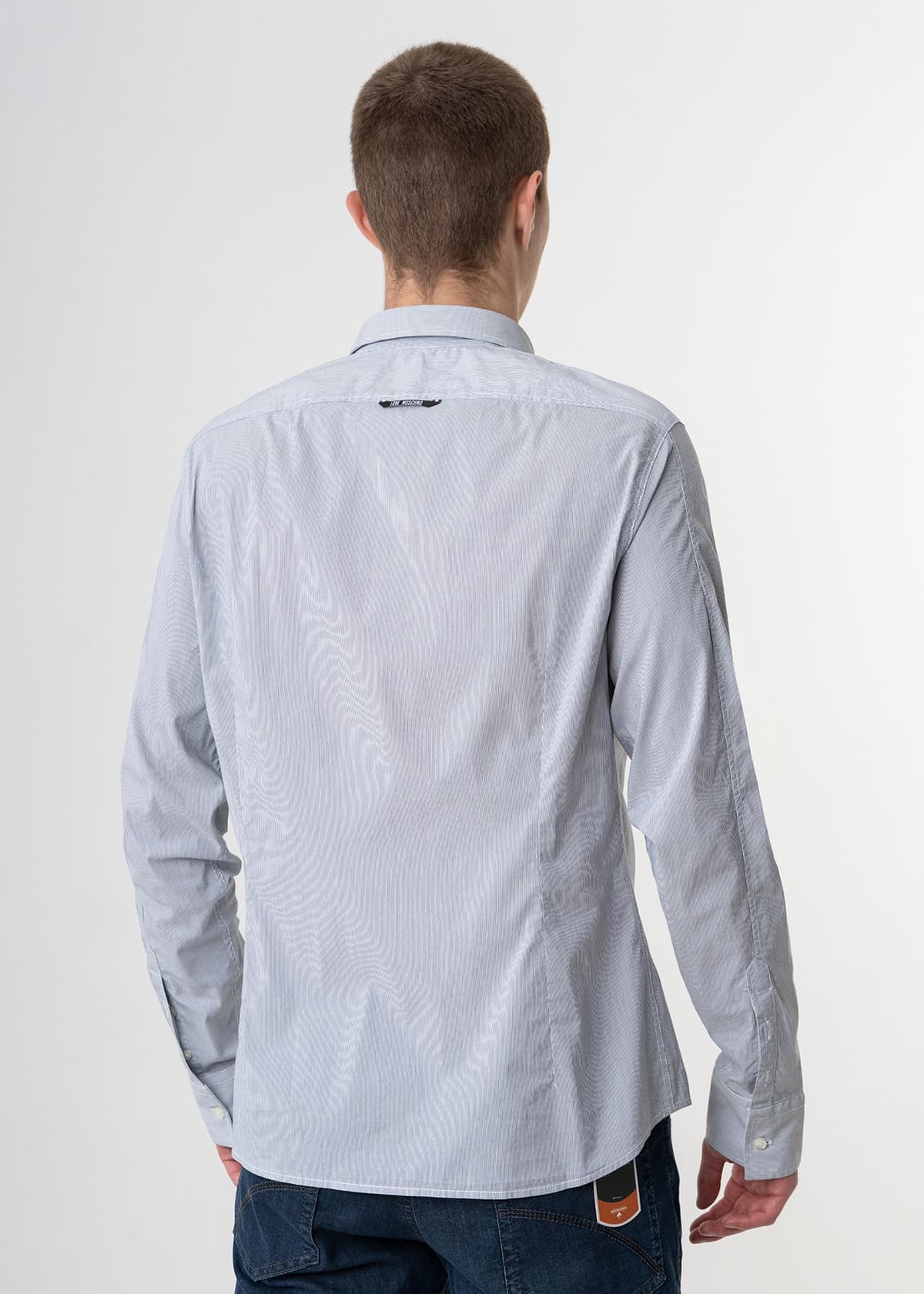 Men's Shirts Moschino Gray